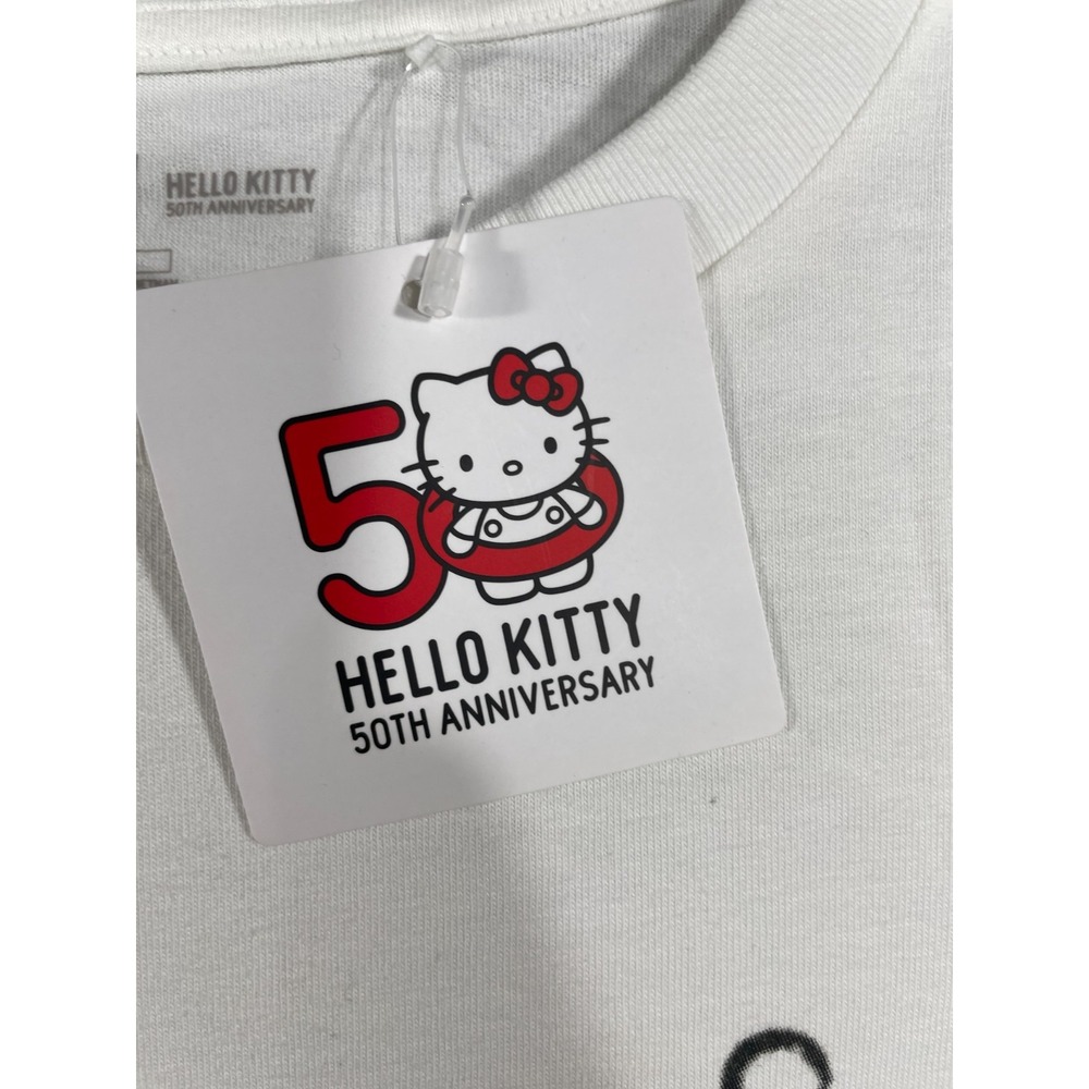 Uniqlo Hello Kitty Kuromi 50th Anniversary Graphic T-shirt Women Small White - Picture 3 of 11